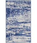 Nourison Whimsicle Area Rug WHS06-Ivory Navy