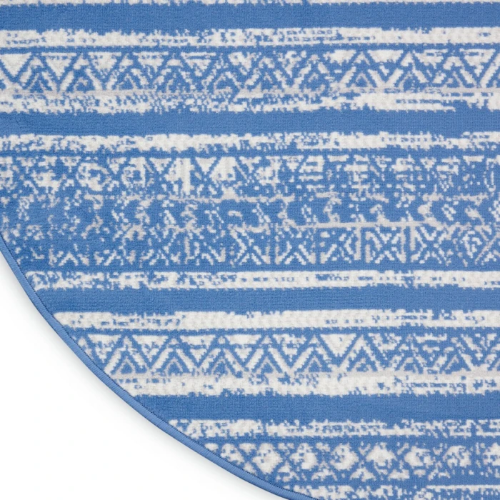 Nourison Whimsicle Area Rug WHS16-Light Blue Ivory