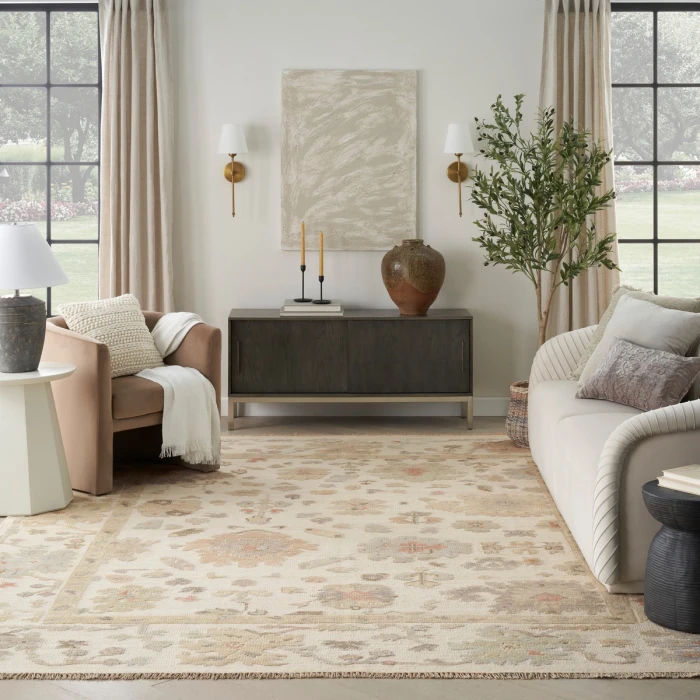 Nourison Whispers Ivory WHP04 10 ft. X 14 ft. Rect. Rug