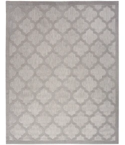Nourison Home Easy Care NES01 Silver Grey 8 ft. X 10 ft. Area Rug
