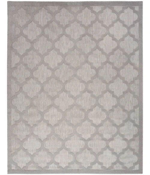 Nourison Easy Care Area Rug NES01 Silver Grey