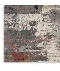 Nourison Tangra Grey/Multi TNR02 9 ft. X 12 ft. Rect. Rug