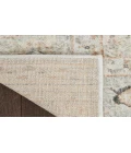 Nourison Oushak Home Light Grey OUS02 5 ft. 5 in. X 7 ft. 3 in. Rectangle Rug