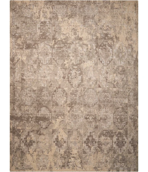 Nourison Silk Elements Area Rug SKE19-Mushroom