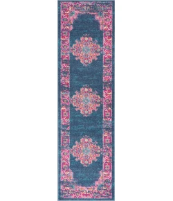 Nourison Home Passion PSN03 Blue 2 ft. 2 in. X 10 ft. Area Rug