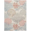 Nourison Home Seaside SDS04 Multicolor 5 ft. 3 in. X 7 ft. 3 in. Area Rug