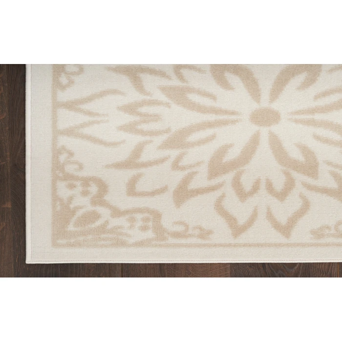 Nourison Jubilant Ivory Beige JUB06 2 ft. X 4 ft. Rectangle Rug