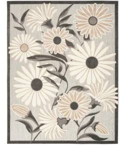Nourison Home Aloha ALH33 Beige 3 ft. 6 in. X 5 ft. 6 in. Area Rug