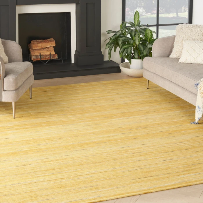 Nourison Interweave Area Rug IWV01 Yellow