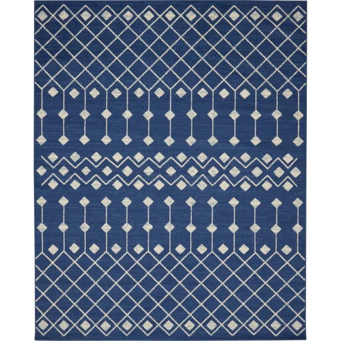 Nourison Grafix Area Rug GRF37-Navy