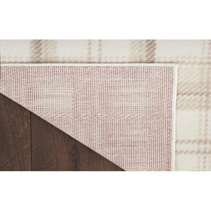 Nourison Grafix Ivory Beige GRF03 7 ft. 10 in. X 9 ft. 10 in. Rectangle Rug