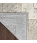 Nourison Glitz Ivory GLZ07 9 ft. X 12 ft. Rect. Rug