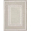 Nourison Home Glitz GLZ07 Ivory 3 ft. 11 in. X 5 ft. 11 in. Area Rug