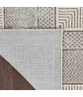 Nourison Glitz Silver GLZ07 9 ft. X 12 ft. Rect. Rug