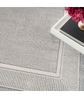 Nourison Glitz Silver GLZ07 9 ft. X 12 ft. Rect. Rug