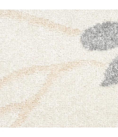 Nourison Passion Area Rug PSN17 Ivory Grey Blue 5'3" x 7'3"