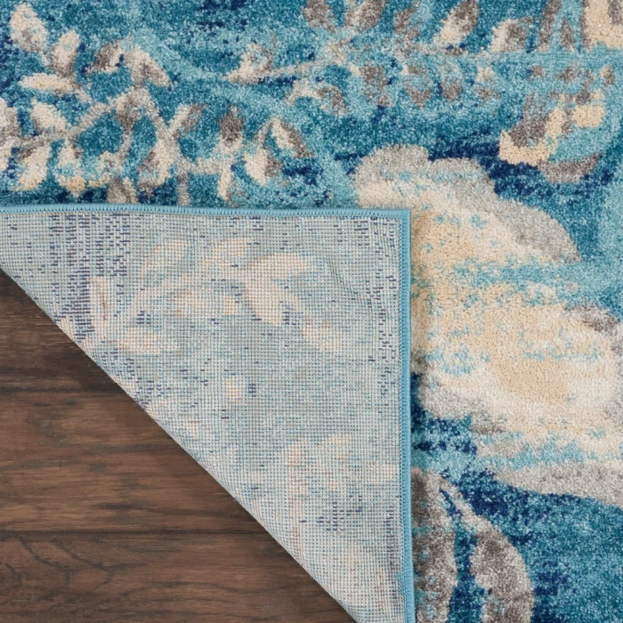 Nourison Tranquil Area Rug TRA02-Turquoise