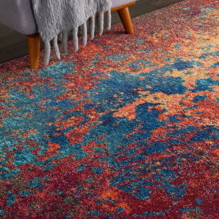Nourison Celestial Area Rug CES08-Atlantic