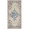 Nourison Home Grafix GRF14 Ivory Pink 2 ft. X 4 ft. Area Rug