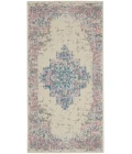 Nourison Grafix Area Rug GRF14-Ivory/Pink