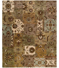 Nourison Home Jaipur JA37 Light Multicolor 7 ft. 9 in. X 9 ft. 9 in. Area Rug
