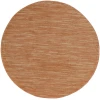 Nourison Home Nourison Essentials NRE01 Rust 8 ft. Round Area Rug