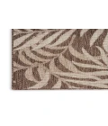 Nourison Garden Oasis Mocha GOA01 6 ft. X 9 ft. Rectangle Rug