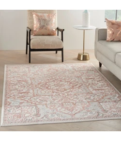 Nourison Home Elation ETN10 Ivory Brick 5 ft. 3 in. X 7 ft. 3 in. Area Rug