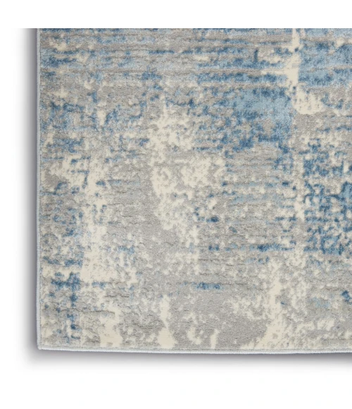 Nourison Solace Area Rug SLA02-Ivory/Grey/Blue