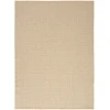 Nourison Home Courtyard COU01 Jute Ivory 4 ft. X 6 ft. Area Rug