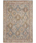 Nourison Sahar Blue SHR01 9 ft. X 13 ft. Rect. Rug