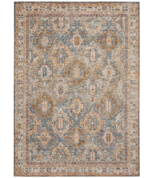 Nourison Sahar Blue SHR01 9 ft. X 13 ft. Rect. Rug
