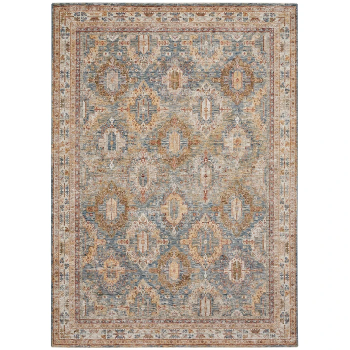Nourison Sahar Blue SHR01 9 ft. X 13 ft. Rect. Rug