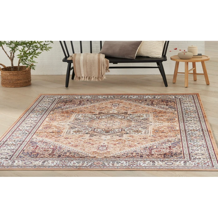 Nourison Vintage Home Gold VNH01 5 ft. X 7 ft. Rectangle Rug