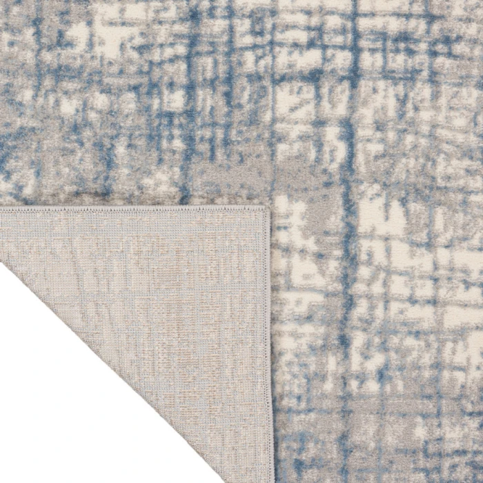 Calvin Klein Rush Area Rug CK950 Ivory Blue