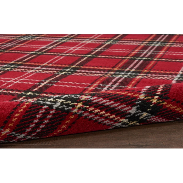 Nourison Grafix Red GRF03 9 ft. X 12 ft. Rectangle Rug
