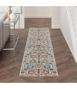 Nourison Home Passion PSN01 Ivory Multicolor 2 ft. 2 in. X 10 ft. Area Rug