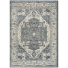 Nourison Home Quarry QUA18 Navy Ivory 6 ft. X 9 ft. Area Rug