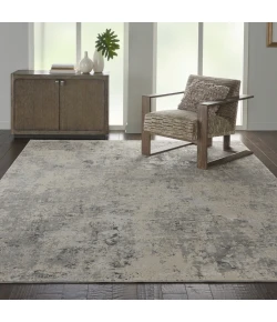 Nourison Home Rustic Textures RUS07 Grey Beige 9 ft. 3 in. X 12 ft. 9 in. Area Rug