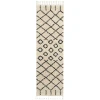 Nourison Home Moroccan Shag MRS01 Cream 2 ft. 2 in. X 8 ft. 1 in. Area Rug