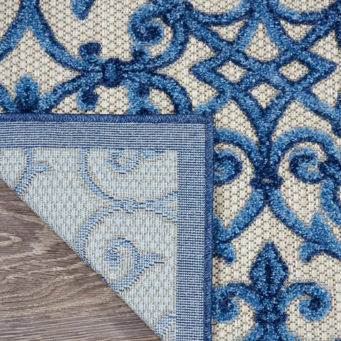 Nourison Aloha Area Rug ALH21-Grey/Blue