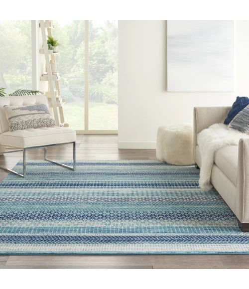 Nourison Passion Area Rug PSN26-Navy Blue