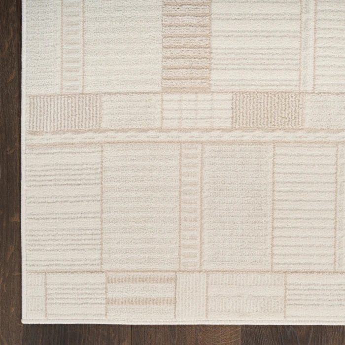 Nourison Home Nordic Ivory Beige NRC04 2 ft. X 6 ft. Rectangle Rug