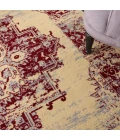 Nourison Grafix Area Rug GRF14-Cream/Red
