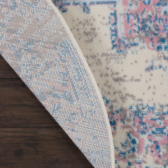 Nourison Grafix Area Rug GRF14-Ivory/Pink