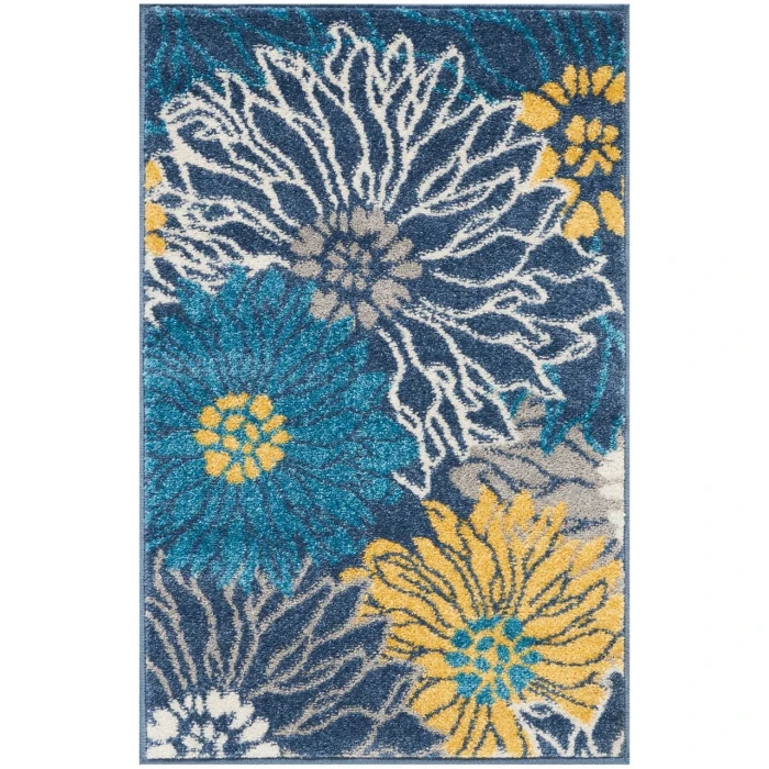 Nourison Passion Area Rug PSN17-Blue