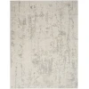 Nourison Home Quarry QUA01 Cream Grey 5 ft. 3 in. X 7 ft. 3 in. Area Rug
