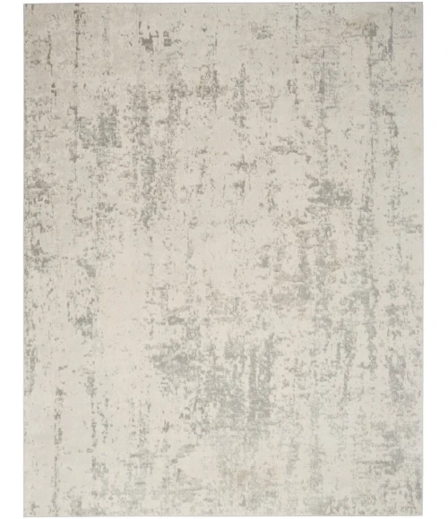 Nourison Quarry Cream Grey QUA01 5 ft. X 7 ft. Rect. Rug