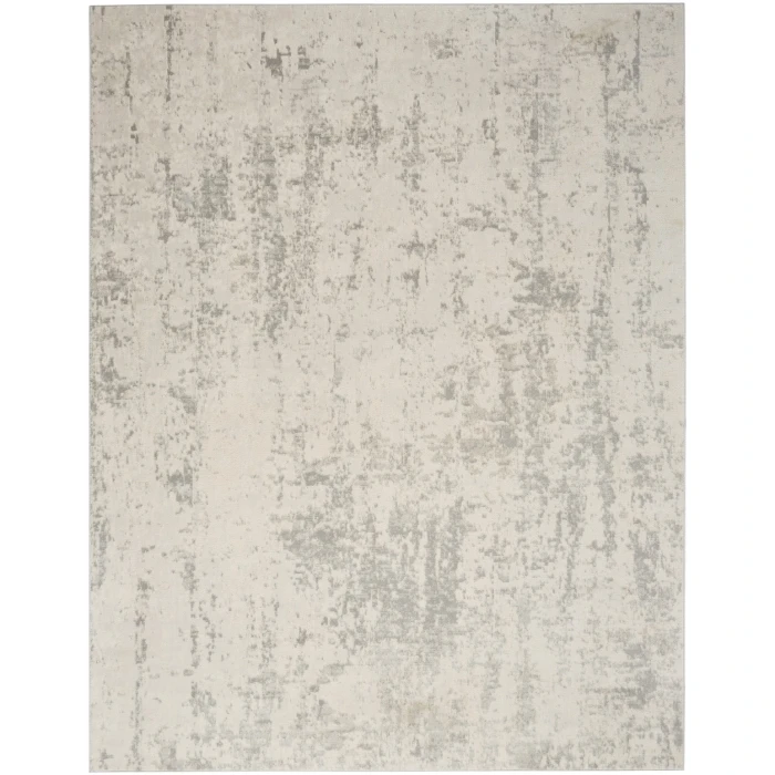 Nourison Quarry Cream Grey QUA01 5 ft. X 7 ft. Rect. Rug