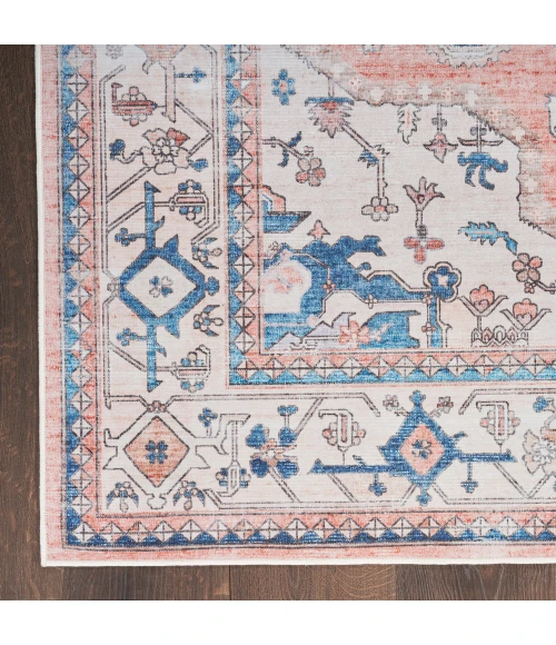 Nourison Fulton Area Rug FUL11 Coral